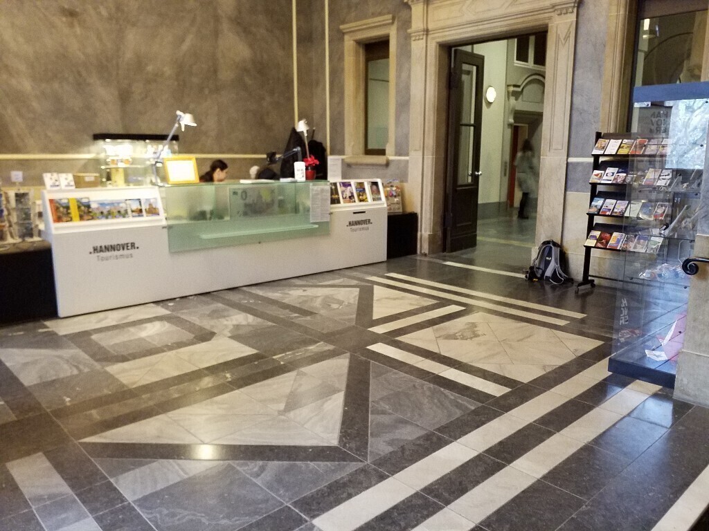 Tourist Information Hannover im Neuen Rathaus