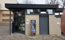 Touristischer Infopunkt Quedlinburg mit öffentlichem WC am Parkplatz Marschlinger Hof - ©Manuela Fischer Touristischer Infopunkt Quedlinburg mit öffentlichem WC am Parkplatz Marschlinger Hof - ©Manuela Fischer