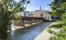 Blick auf die mittelalterliche Stadt Wasserburg a.Inn - ©© Chiemsee-Alpenland Tourismus