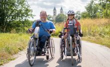 Urlaubsinspiration "Mit dem Handbike unterwegs" - ©Jürgen Würzinger Urlaubsinspiration "Mit dem Handbike unterwegs" - ©Jürgen Würzinger
