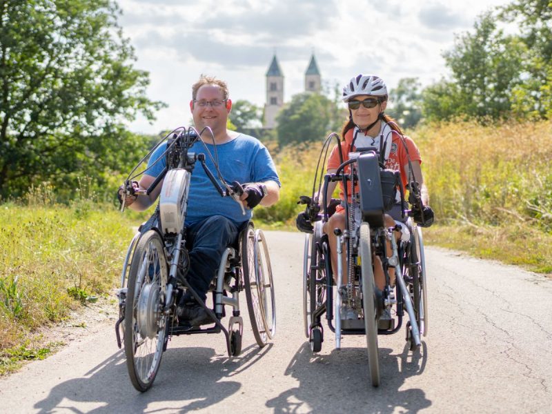 Urlaubsinspiration "Mit dem Handbike unterwegs" - ©Jürgen Würzinger Bild von Urlaubsinspiration "Mit dem Handbike unterwegs" - ©Jürgen Würzinger