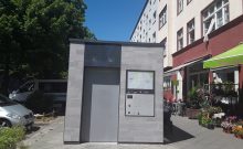 City Toilette Berlin  Kiefholzstraße  vor Nr. 258 - ©Ania Zarzecka