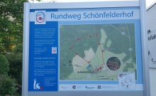 Hilfsgeräteroute ab dem Schönfelderhof - ©Maraike Brinkmann Hilfsgeräteroute ab dem Schönfelderhof - ©Maraike Brinkmann