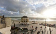 Promenade mit Musikpavillon Borkum