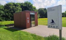 WC-Anlage Xantener Südsee - Fischerhütte - ©Randolph French
