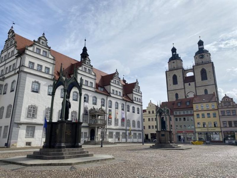 Europaradweg R1 - 60 km Teilabschnitt zwischen Lutherstadt Wittenberg und Dessau-Roßlau - ©Max Schurz Bild von Europaradweg R1 - 60 km Teilabschnitt zwischen Lutherstadt Wittenberg und Dessau-Roßlau - ©Max Schurz