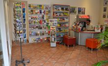 Kundenraum im TIC in der Kulturbrauerei