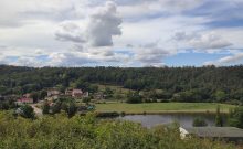 Informations- und Aussichtspunkt auf dem Saalberg in Rothenburg - ©Ramona Wolf