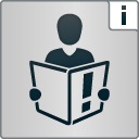 Piktogramm "barrierefrei für Kognitive Beeinträchtigungen"